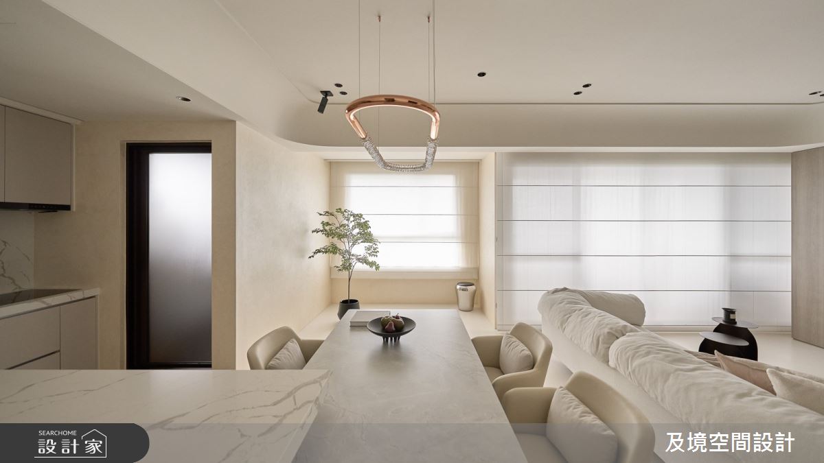 35坪新成屋(5年以下)＿現代舒心宅客廳餐廳案例圖片＿及境空間設計有限公司＿及境_16之19