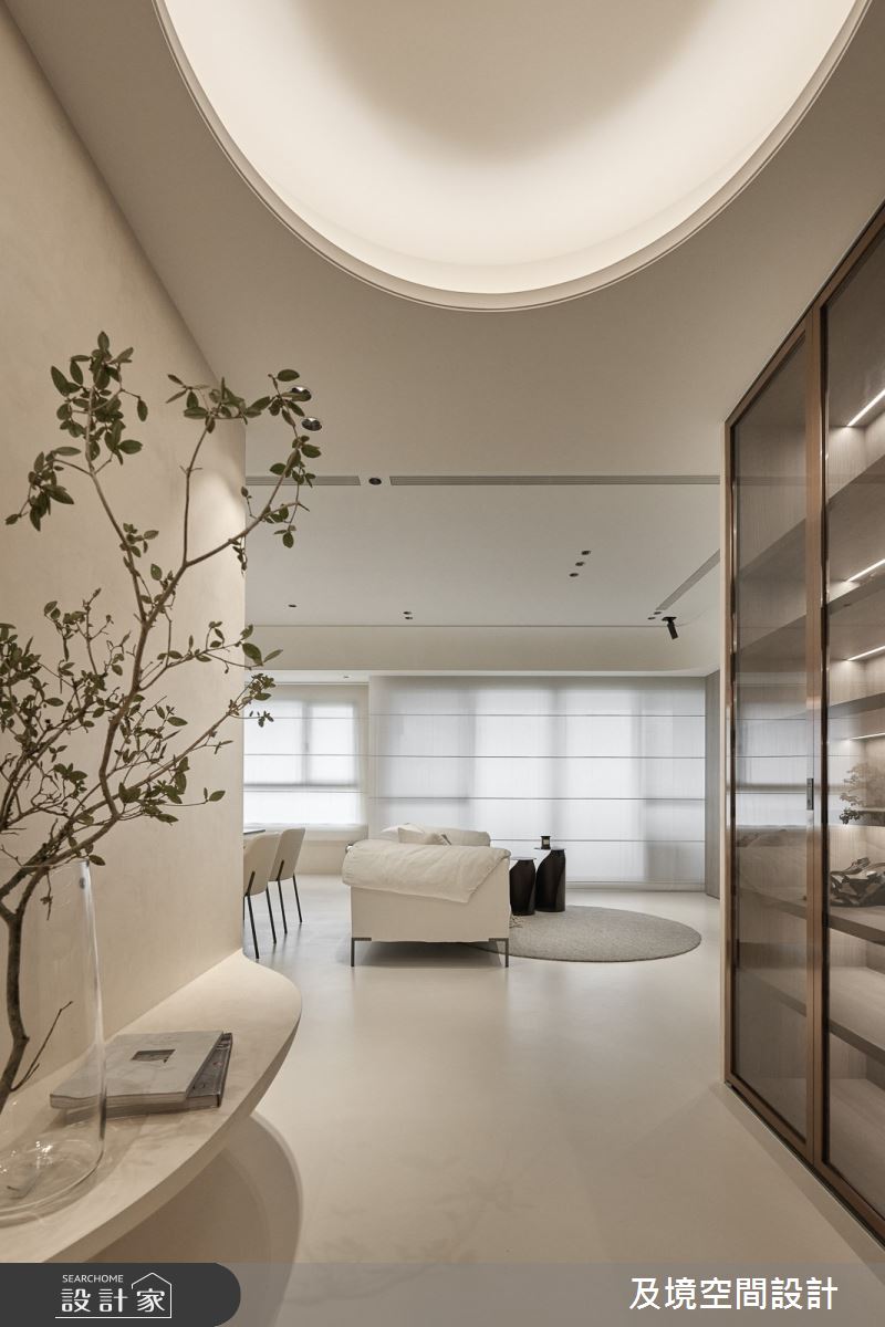 35坪新成屋(5年以下)＿現代舒心宅玄關客廳案例圖片＿及境空間設計有限公司＿及境_16之7