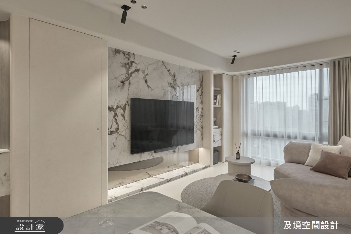 15坪新成屋(5年以下)＿現代舒心宅客廳案例圖片＿及境空間設計有限公司＿及境_17之6