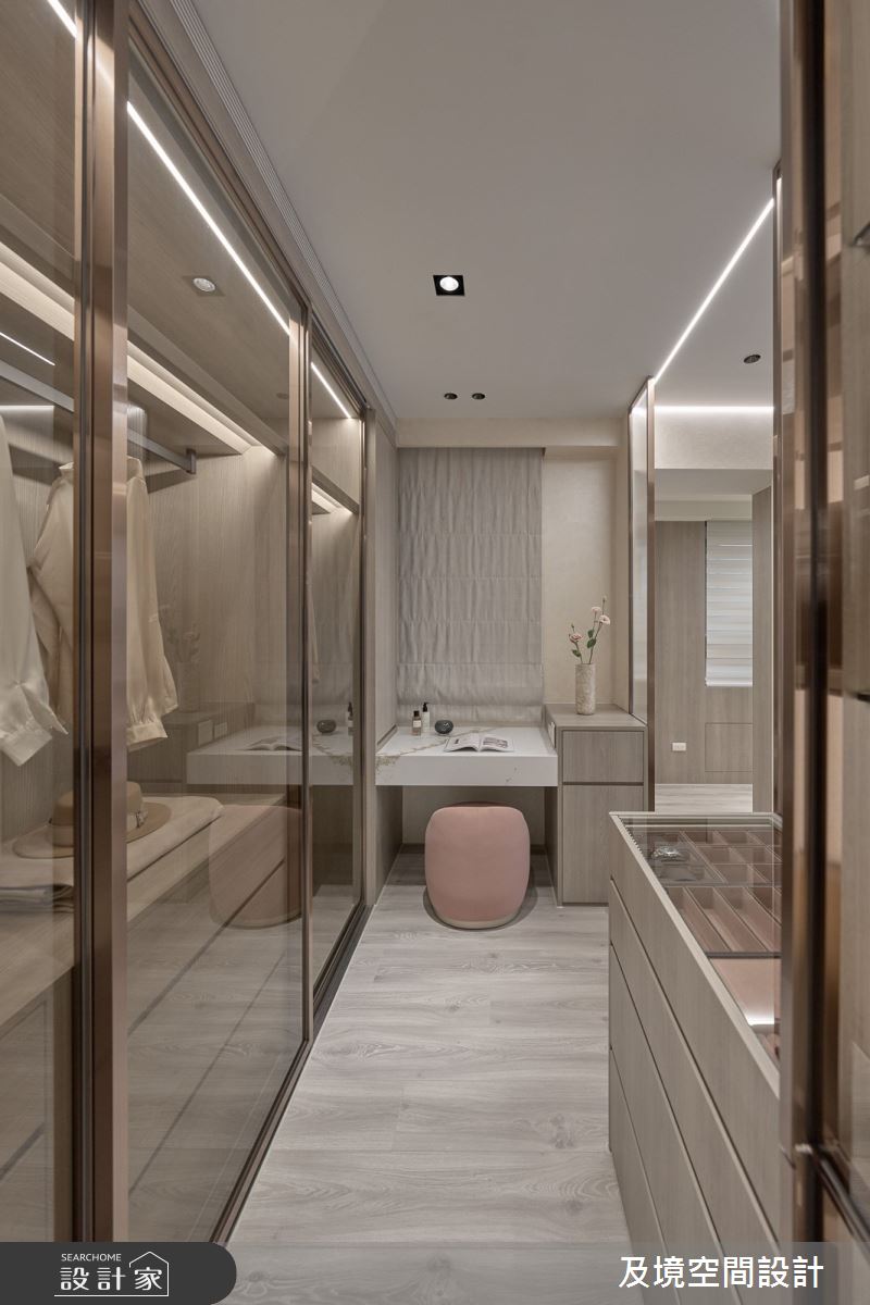 15坪新成屋(5年以下)＿現代舒心宅更衣間案例圖片＿及境空間設計有限公司＿及境_17之31