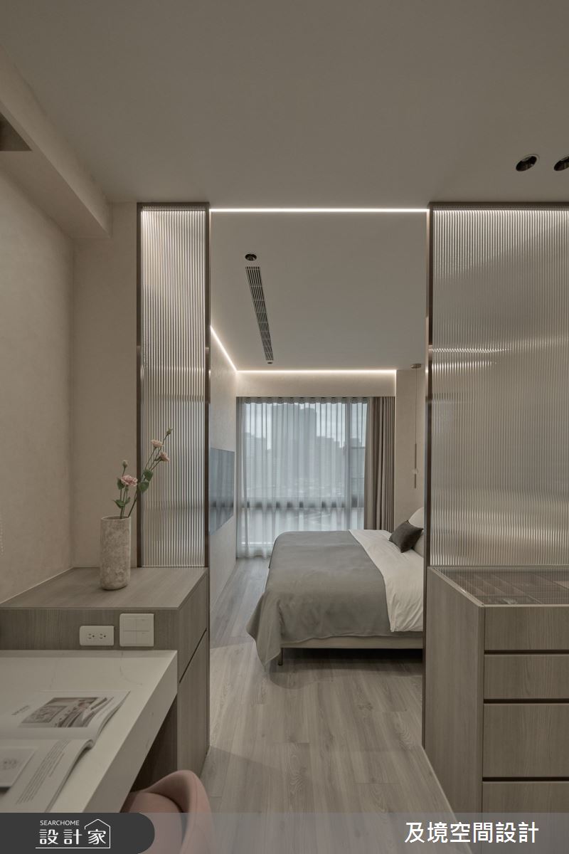 15坪新成屋(5年以下)＿現代舒心宅臥室更衣間案例圖片＿及境空間設計有限公司＿及境_17之32
