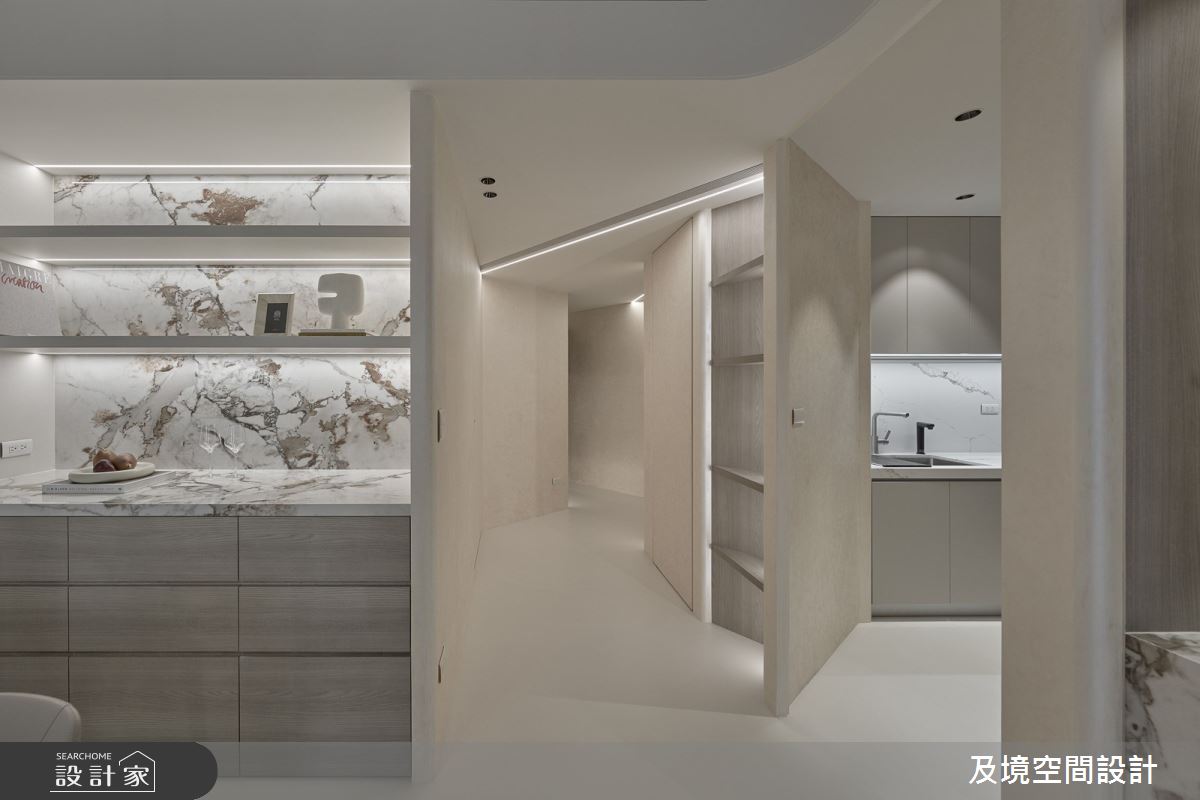 15坪新成屋(5年以下)＿現代舒心宅餐廳廚房案例圖片＿及境空間設計有限公司＿及境_17之12