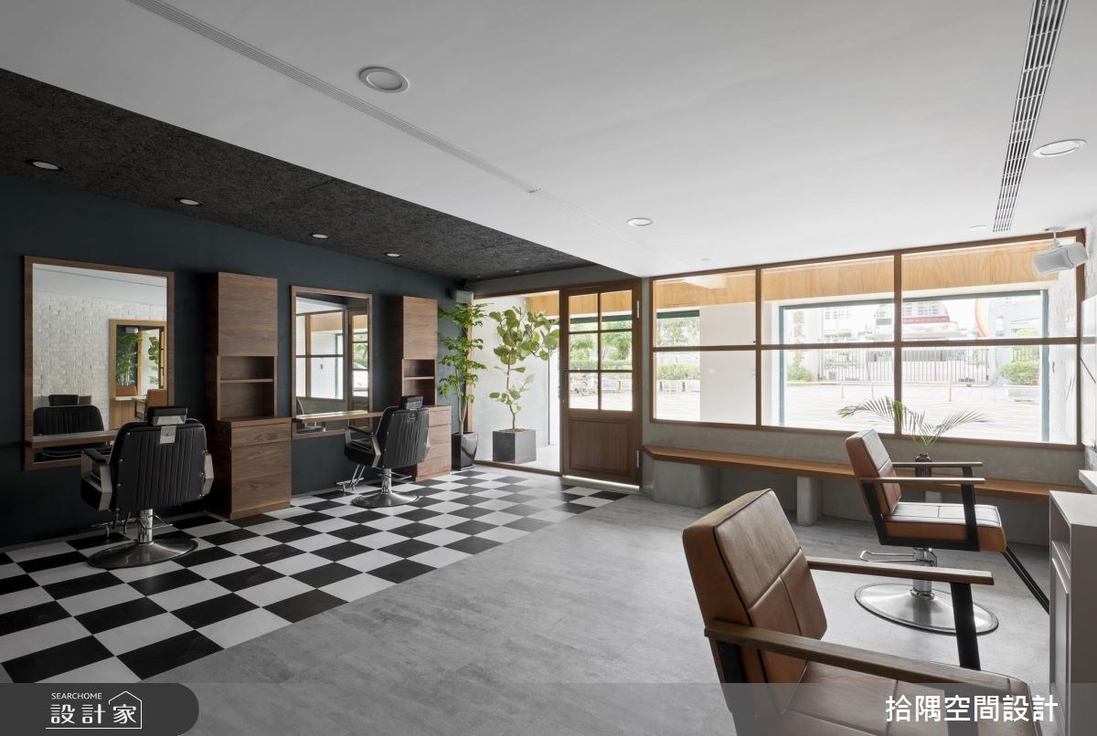 26坪老屋(16~30年)＿混搭風商業空間案例圖片＿拾隅空間設計＿拾隅_品式髮型 PINS HAIR | 混搭風之4