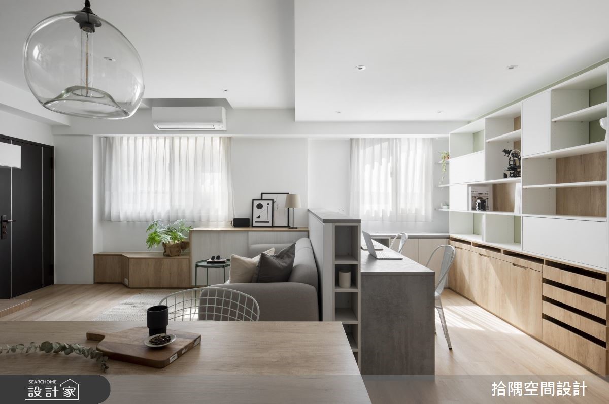 21坪老屋(16~30年)＿現代風客廳案例圖片＿拾隅空間設計＿拾隅_一光一隅 Corner and Brightness | 現代風之3