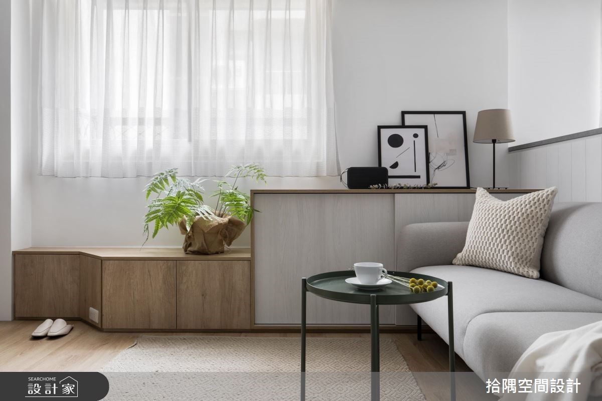 21坪老屋(16~30年)＿現代風客廳案例圖片＿拾隅空間設計＿拾隅_一光一隅 Corner and Brightness | 現代風之13