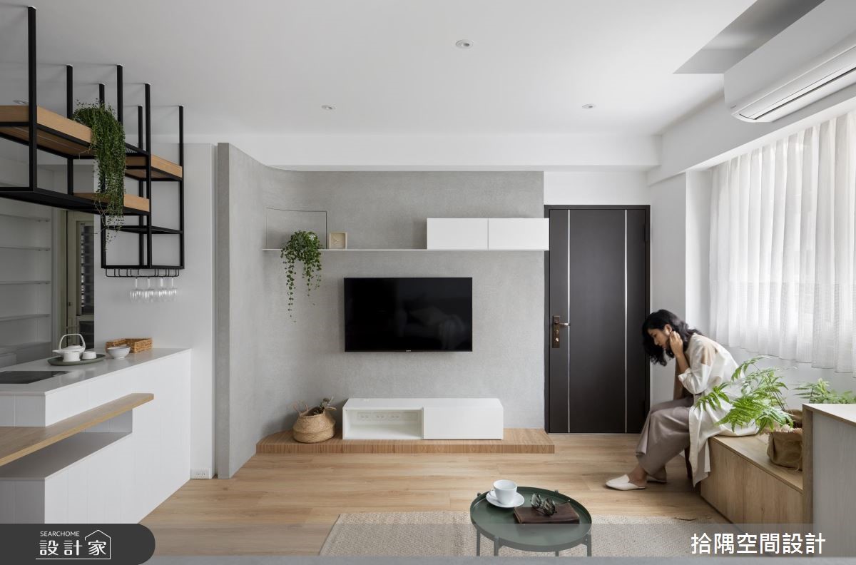 21坪老屋(16~30年)＿現代風客廳案例圖片＿拾隅空間設計＿拾隅_一光一隅 Corner and Brightness | 現代風之7