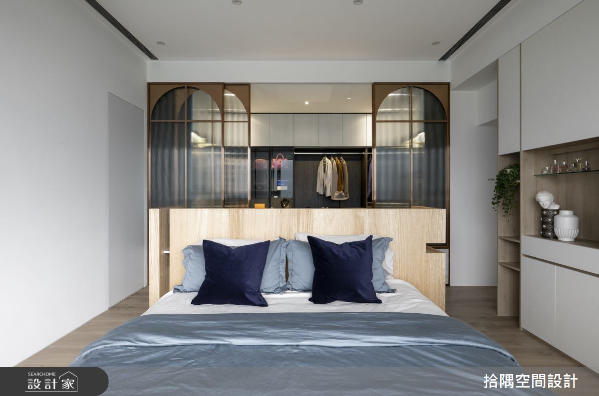 67坪新成屋(5年以下)＿混搭風臥室更衣間案例圖片＿拾隅空間設計＿拾隅_蘊景於端All Landscape in One Place | 混搭風之19