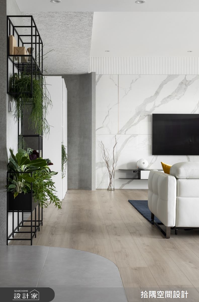 67坪新成屋(5年以下)＿混搭風客廳案例圖片＿拾隅空間設計＿拾隅_蘊景於端All Landscape in One Place | 混搭風之8