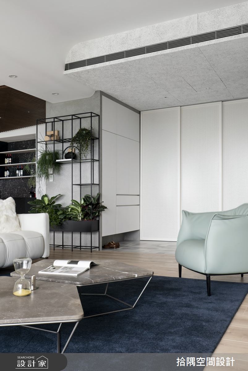 67坪新成屋(5年以下)＿混搭風客廳案例圖片＿拾隅空間設計＿拾隅_蘊景於端All Landscape in One Place | 混搭風之9