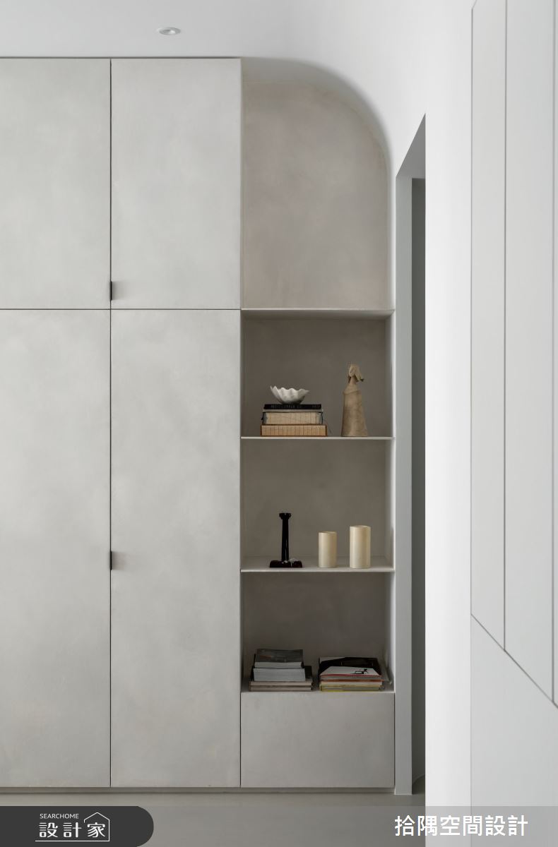 37坪老屋(16~30年)＿現代風客廳案例圖片＿拾隅空間設計＿拾隅_綻白 Less Is More | 現代風之8