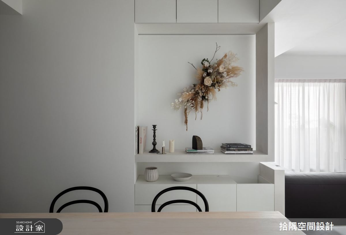 37坪老屋(16~30年)＿現代風餐廳案例圖片＿拾隅空間設計＿拾隅_綻白 Less Is More | 現代風之11