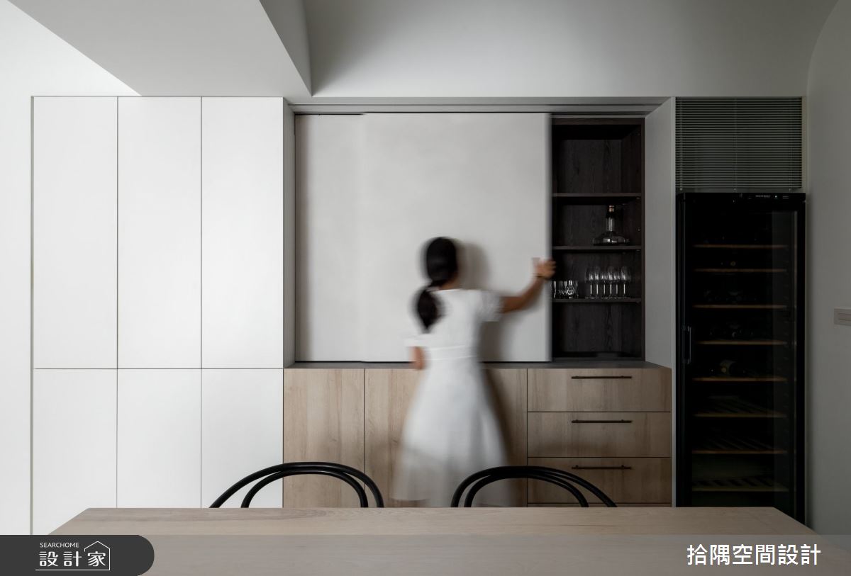 37坪老屋(16~30年)＿現代風餐廳案例圖片＿拾隅空間設計＿拾隅_綻白 Less Is More | 現代風之13