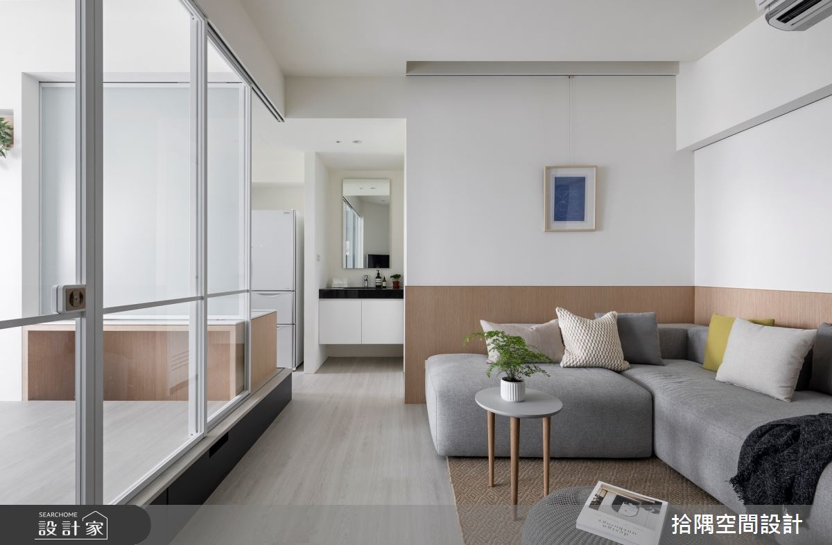 9坪新成屋(5年以下)＿混搭風客廳案例圖片＿拾隅空間設計＿拾隅_新生活提案 New Idea For Life | 混搭風之6