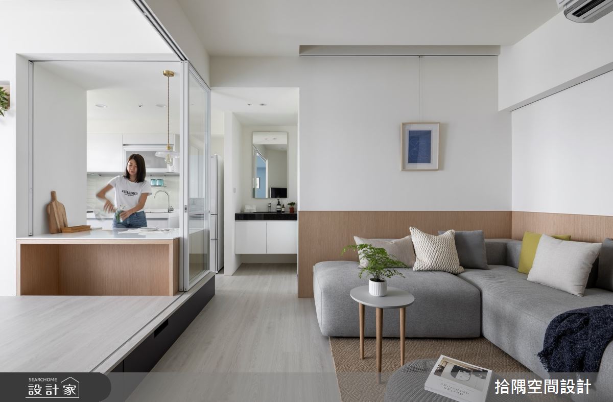 9坪新成屋(5年以下)＿混搭風客廳案例圖片＿拾隅空間設計＿拾隅_新生活提案 New Idea For Life | 混搭風之7