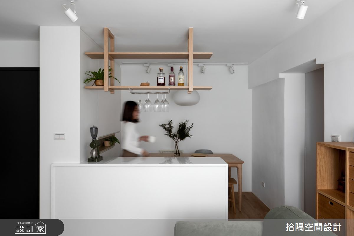 23坪老屋(16~30年)＿日式無印風吧檯案例圖片＿拾隅空間設計＿拾隅_沐浴日月 Bathe in the sunlight and moonlight | 日式無印風之4