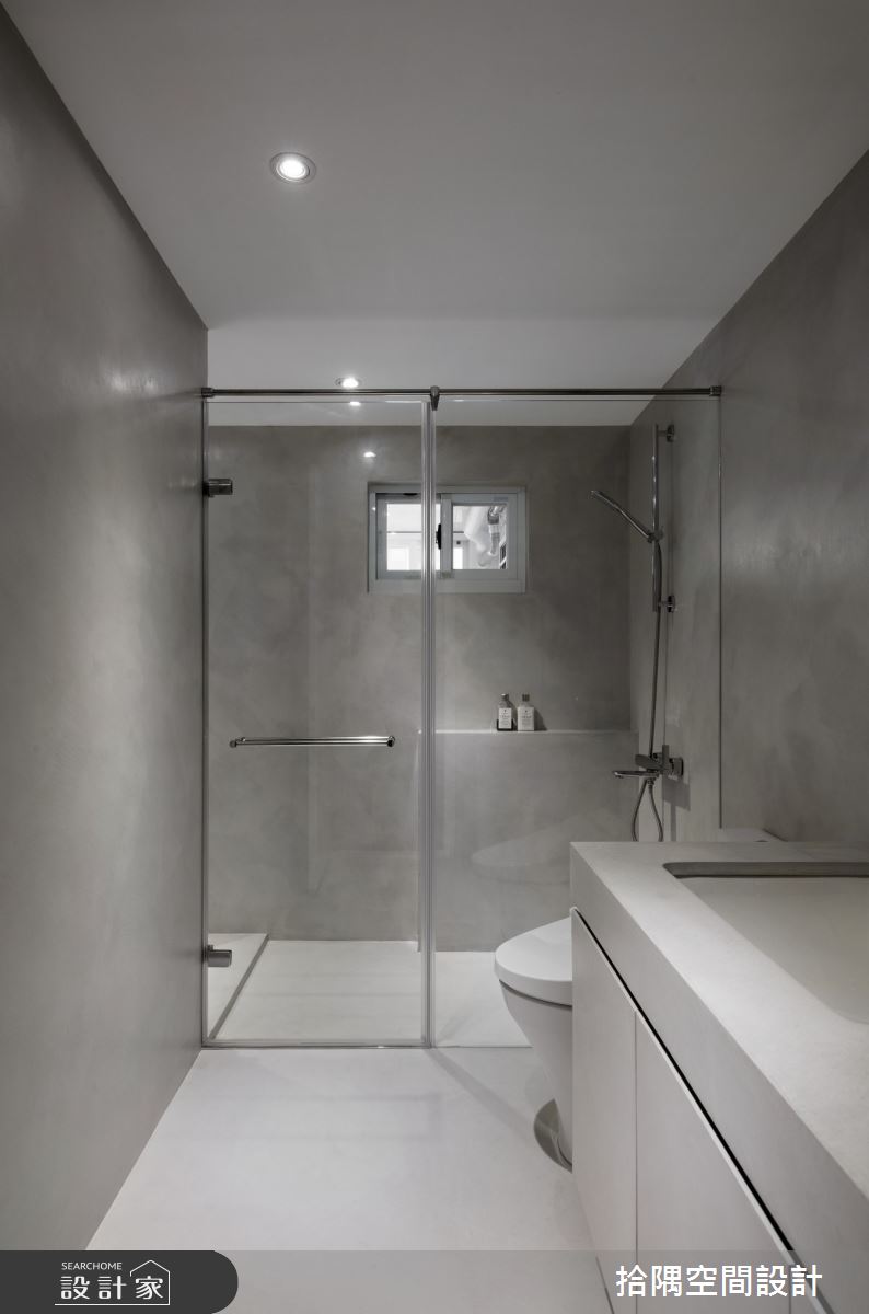23坪老屋(16~30年)＿日式無印風浴室案例圖片＿拾隅空間設計＿拾隅_沐浴日月 Bathe in the sunlight and moonlight | 日式無印風之11