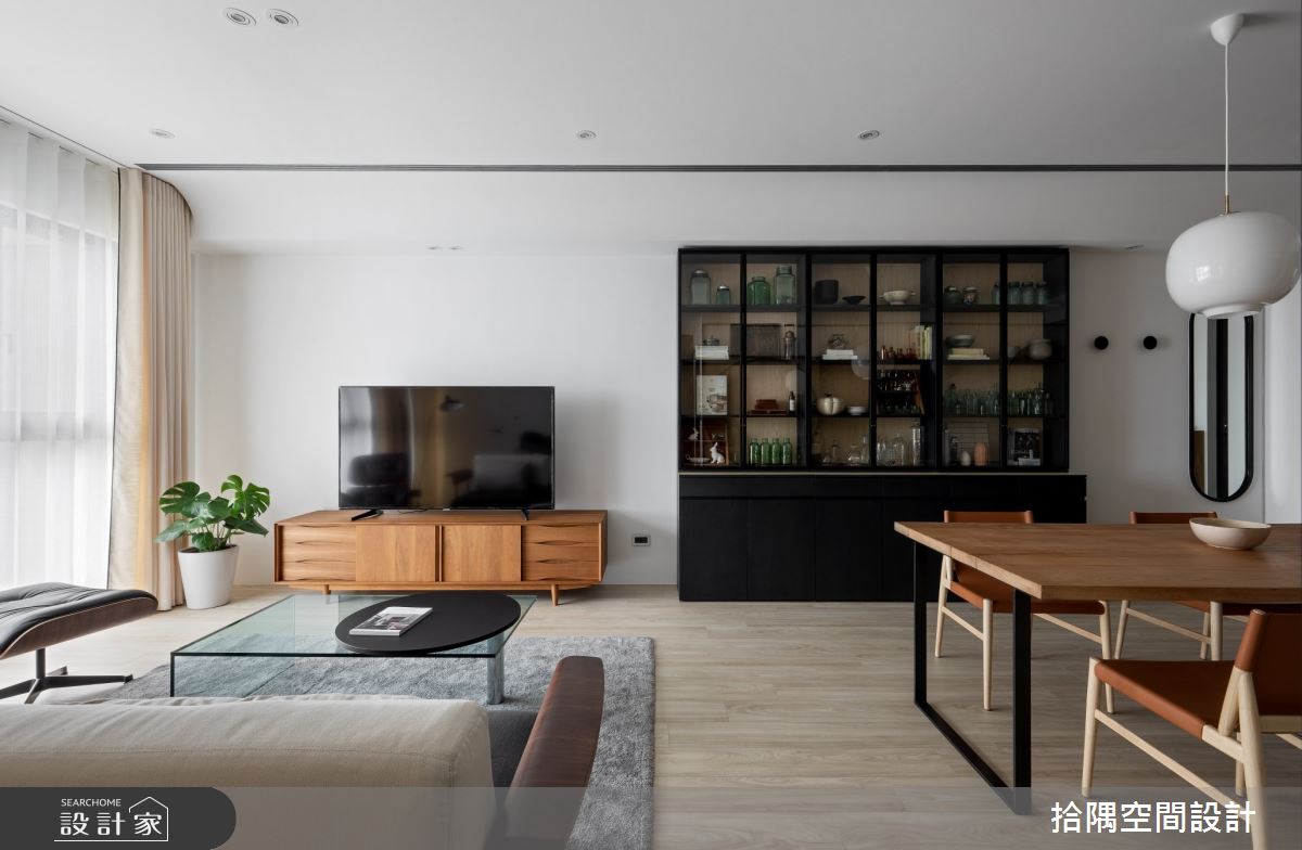 21坪新成屋(5年以下)＿混搭風客廳餐廳案例圖片＿拾隅空間設計＿拾隅_細節的魔力 Devil in the Detail | 混搭風之1