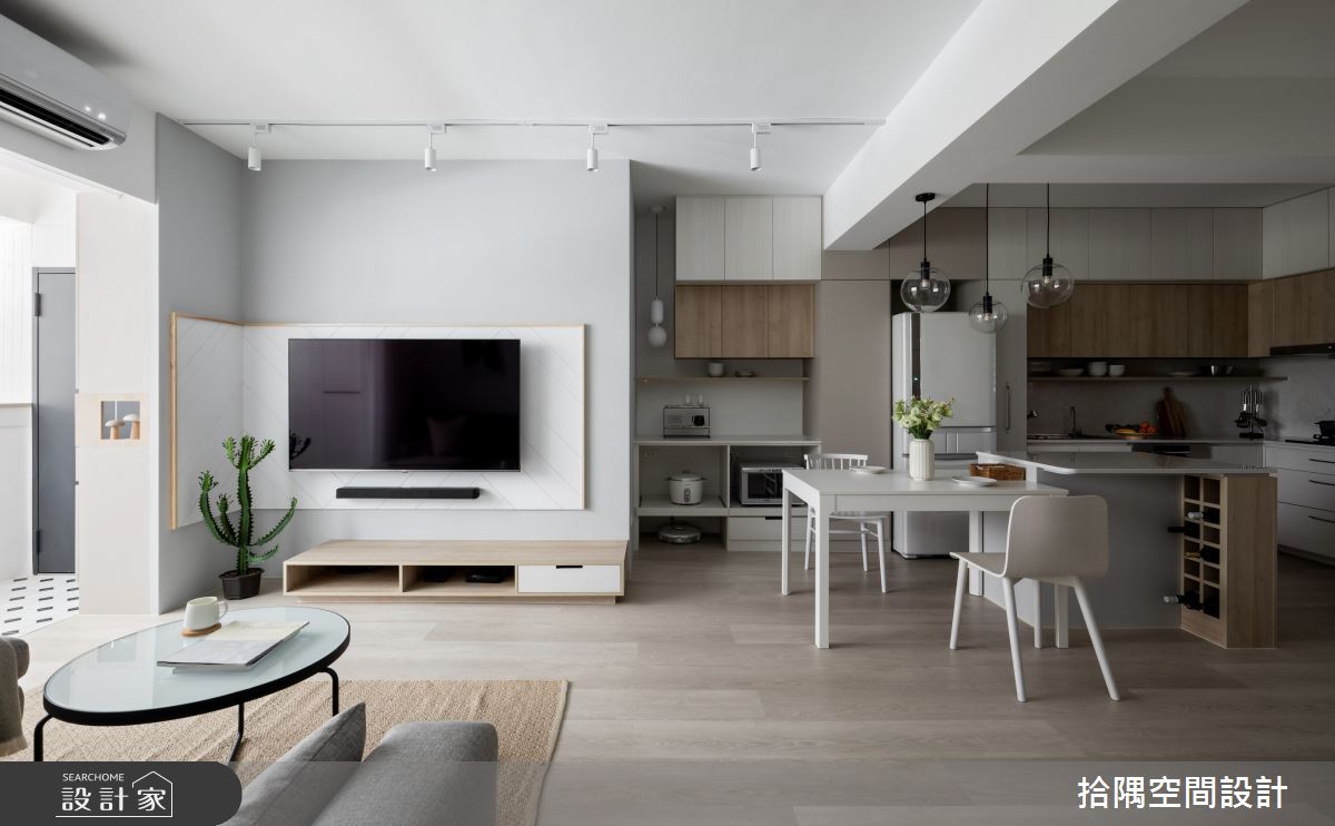21坪老屋(16~30年)＿北歐風客廳案例圖片＿拾隅空間設計＿拾隅_所謂生活感 C'est la Vie | 北歐風之5