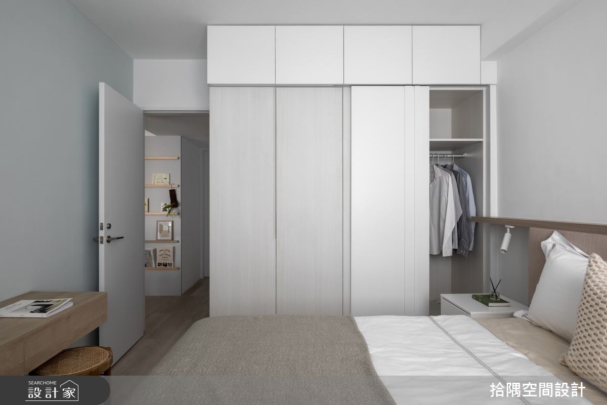 21坪老屋(16~30年)＿北歐風臥室案例圖片＿拾隅空間設計＿拾隅_所謂生活感 C'est la Vie | 北歐風之13