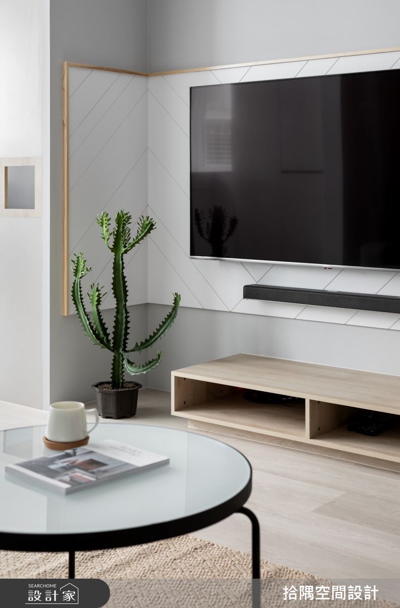 21坪老屋(16~30年)＿北歐風客廳案例圖片＿拾隅空間設計＿拾隅_所謂生活感 C'est la Vie | 北歐風之4