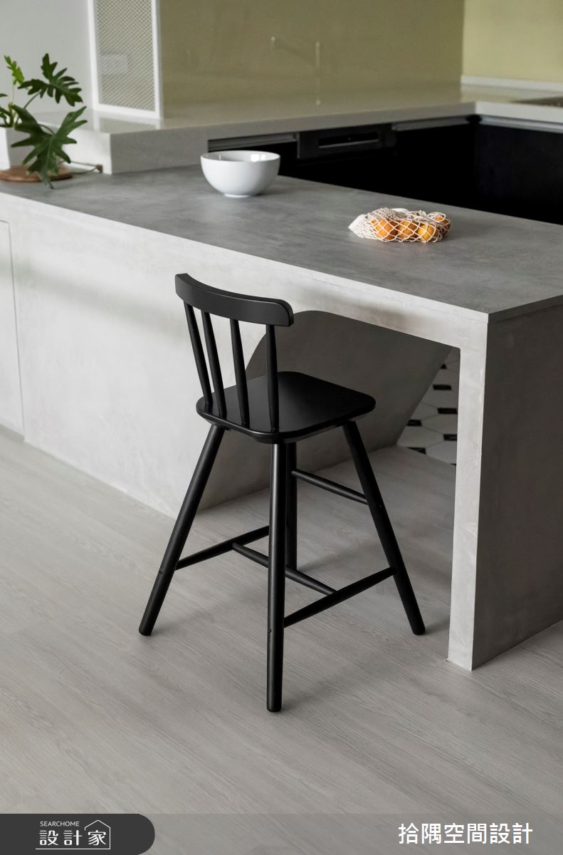 46坪老屋(16~30年)＿現代風中島案例圖片＿拾隅空間設計＿拾隅_悠然流淌 Flow with Leisure | 現代風之11
