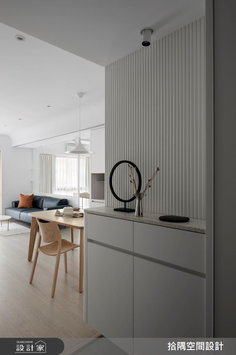 20坪中古屋(5~15年)＿混搭風玄關案例圖片＿拾隅空間設計＿拾隅_質趣 Elegance exploring | 混搭風之2