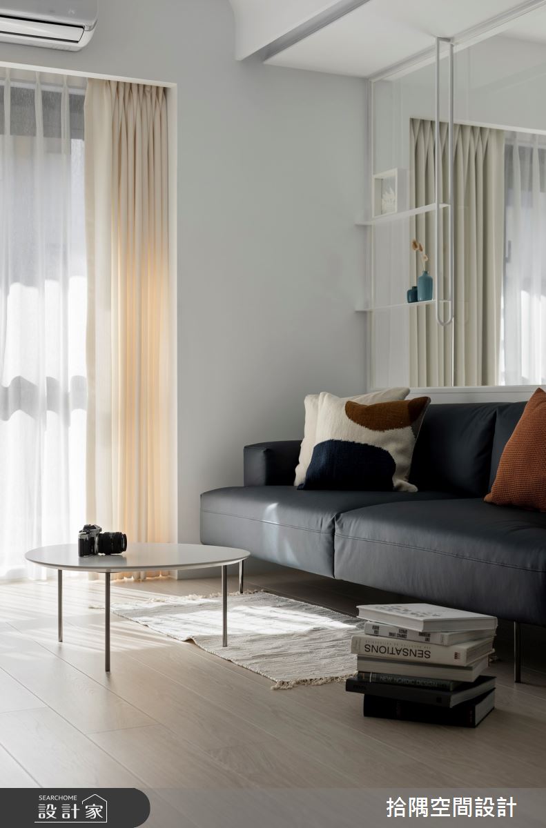 20坪中古屋(5~15年)＿混搭風客廳案例圖片＿拾隅空間設計＿拾隅_質趣 Elegance exploring | 混搭風之11