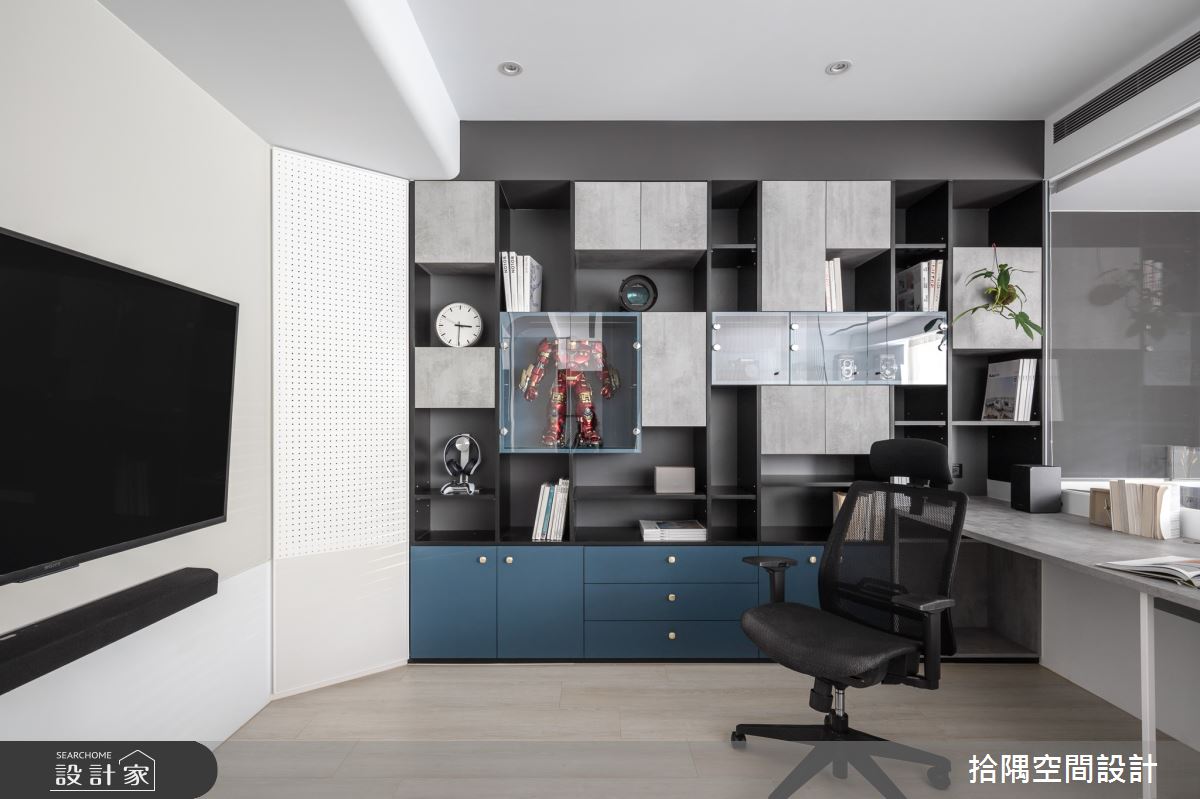 36坪老屋(16~30年)＿現代風書房案例圖片＿拾隅空間設計＿拾隅_仰．茪 Bright Believe | 現代風之21