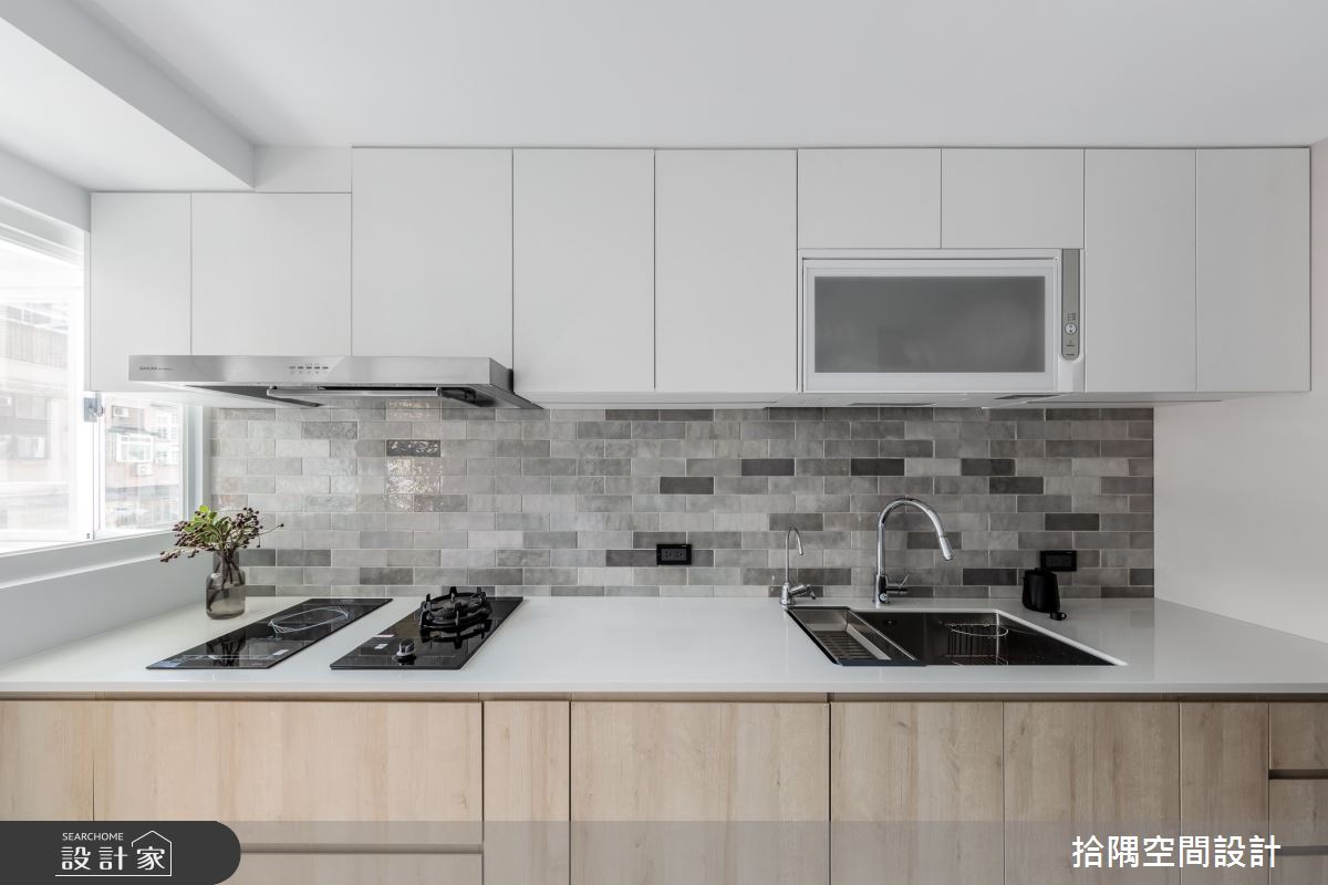 36坪老屋(16~30年)＿現代風廚房案例圖片＿拾隅空間設計＿拾隅_仰．茪 Bright Believe | 現代風之18