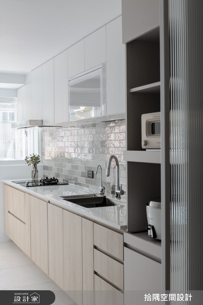 36坪老屋(16~30年)＿現代風廚房案例圖片＿拾隅空間設計＿拾隅_仰．茪 Bright Believe | 現代風之17