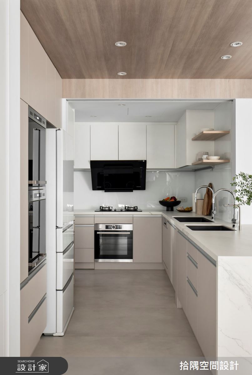 36坪新成屋(5年以下)＿北歐風廚房案例圖片＿拾隅空間設計＿拾隅_時光絮語 Time Whispering | 北歐風之13