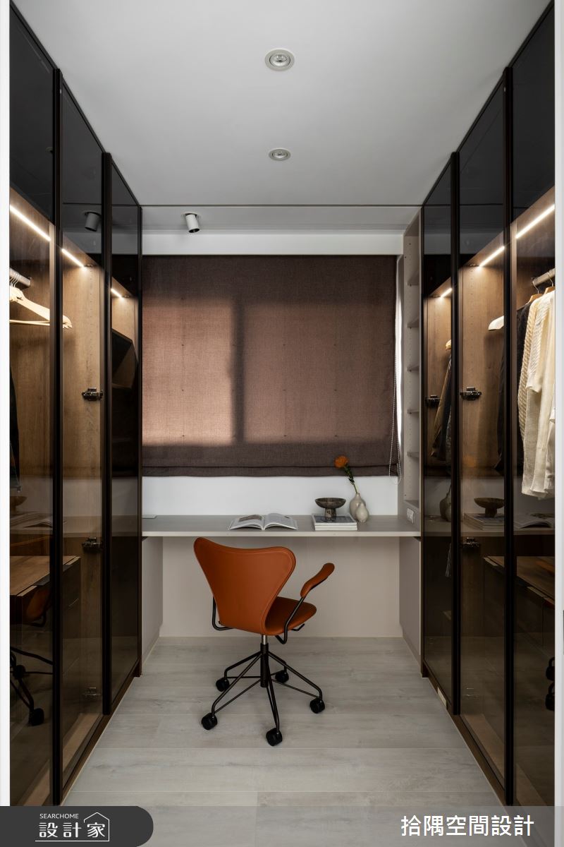 36坪新成屋(5年以下)＿北歐風臥室更衣間案例圖片＿拾隅空間設計＿拾隅_時光絮語 Time Whispering | 北歐風之16