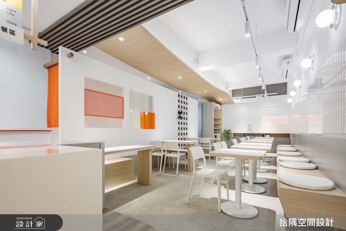 21坪老屋(16~30年)＿簡約風商業空間案例圖片＿拾隅空間設計＿拾隅_HALOA POKE ​夏威夷海鮮丼飯_內湖店 | 簡約風之10