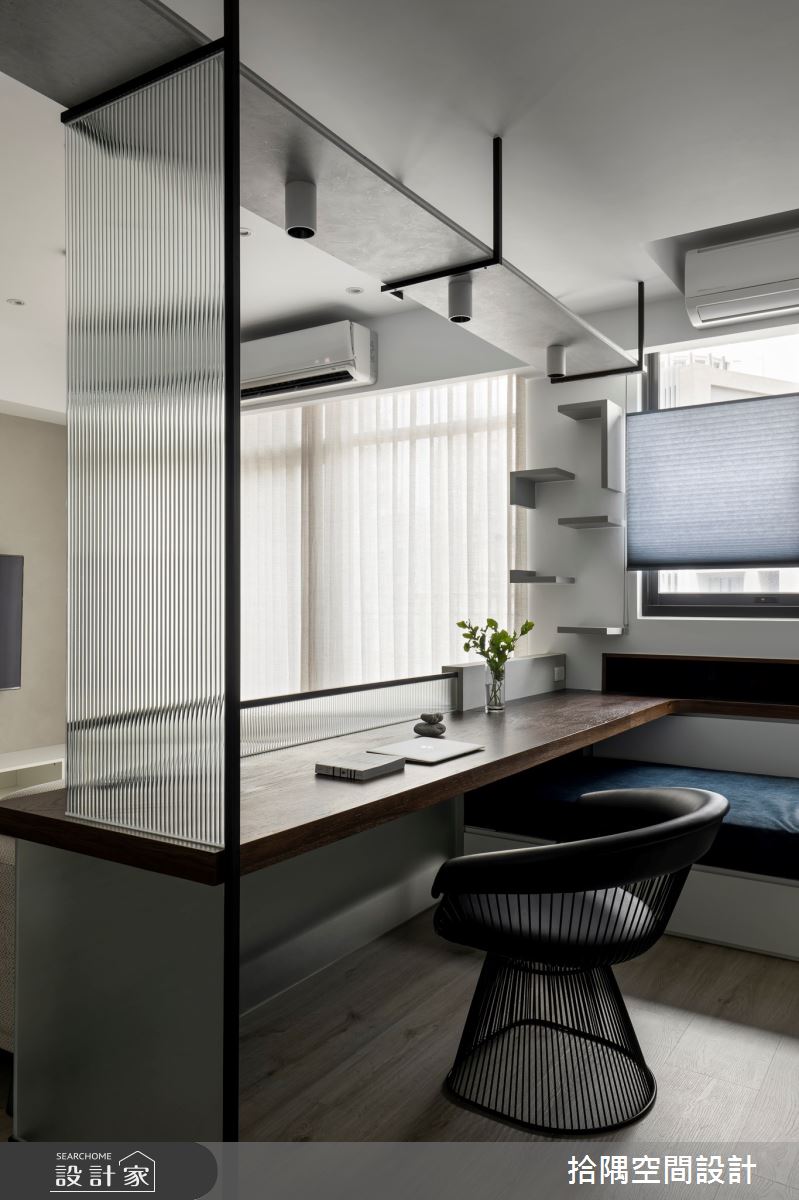 16坪新成屋(5年以下)＿北歐風書房案例圖片＿拾隅空間設計＿拾隅_純淨脈動 Pure Pulsation｜北歐風之10