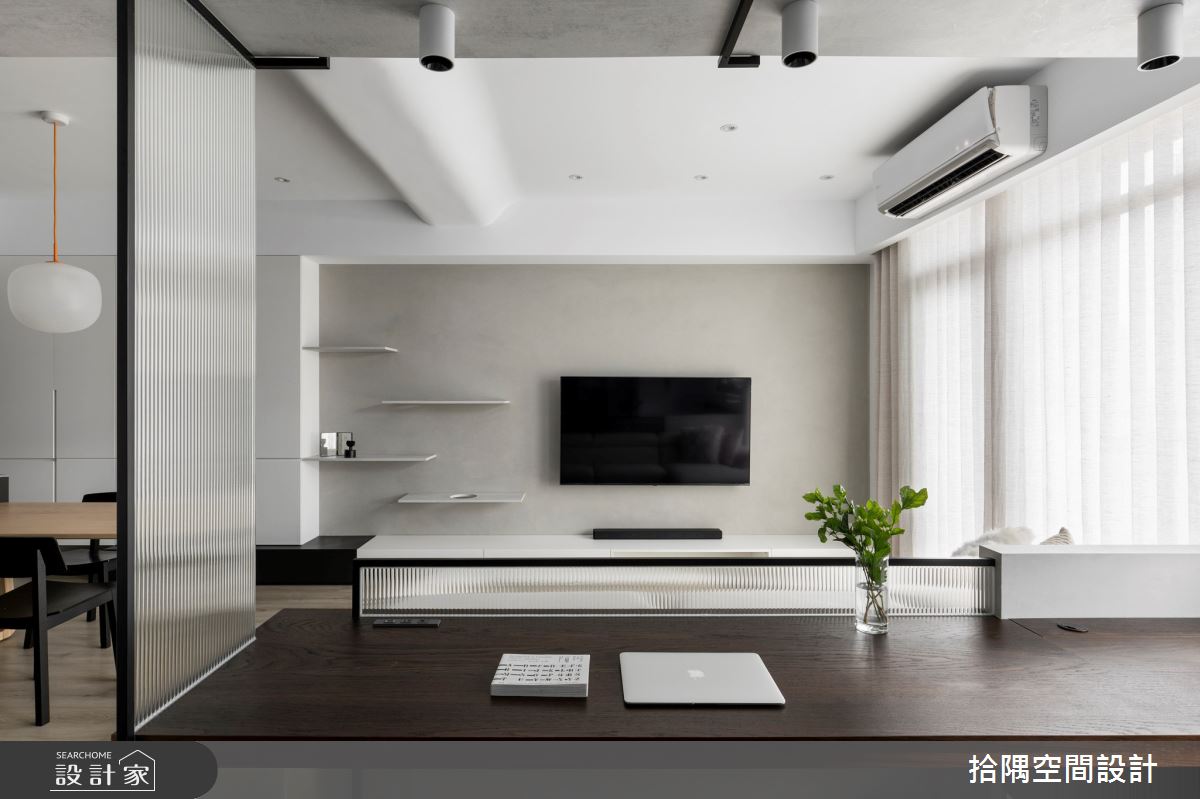 16坪新成屋(5年以下)＿北歐風客廳書房案例圖片＿拾隅空間設計＿拾隅_純淨脈動 Pure Pulsation｜北歐風之14