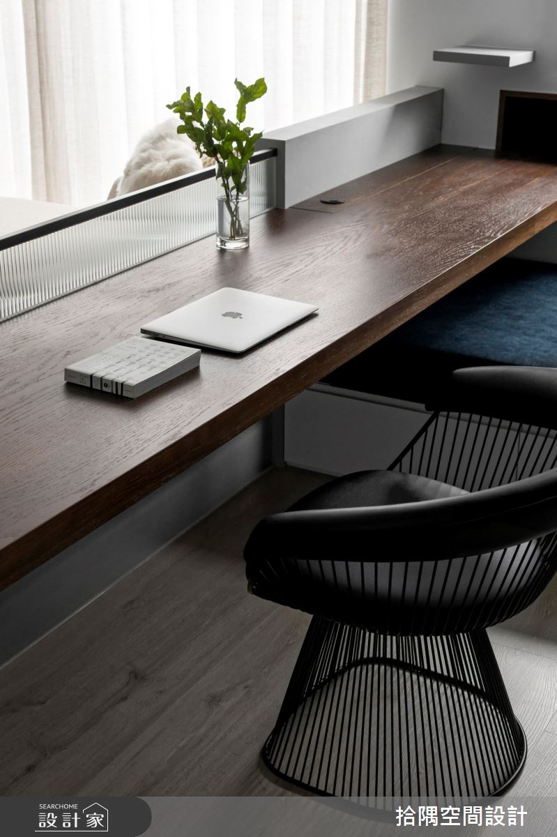 16坪新成屋(5年以下)＿北歐風書房案例圖片＿拾隅空間設計＿拾隅_純淨脈動 Pure Pulsation｜北歐風之11