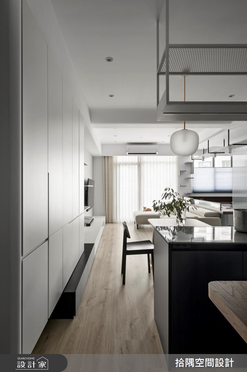 16坪新成屋(5年以下)＿北歐風餐廳案例圖片＿拾隅空間設計＿拾隅_純淨脈動 Pure Pulsation｜北歐風之2
