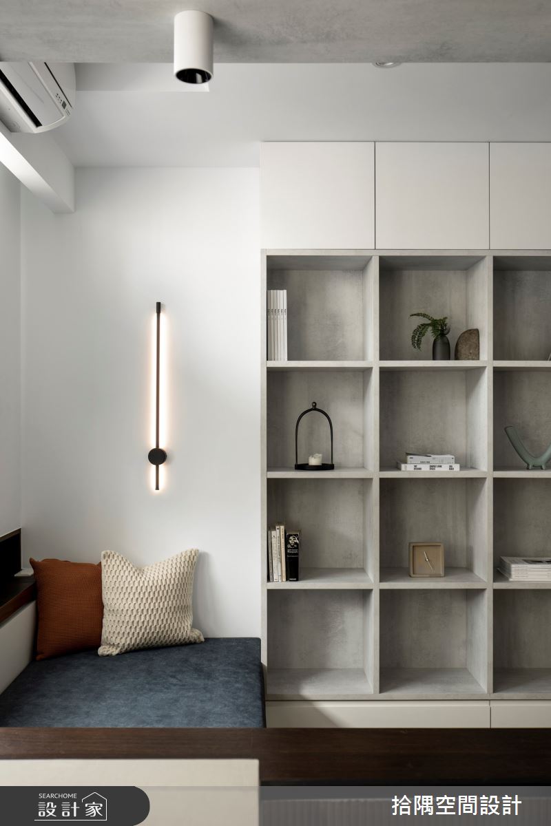 16坪新成屋(5年以下)＿北歐風書房案例圖片＿拾隅空間設計＿拾隅_純淨脈動 Pure Pulsation｜北歐風之9