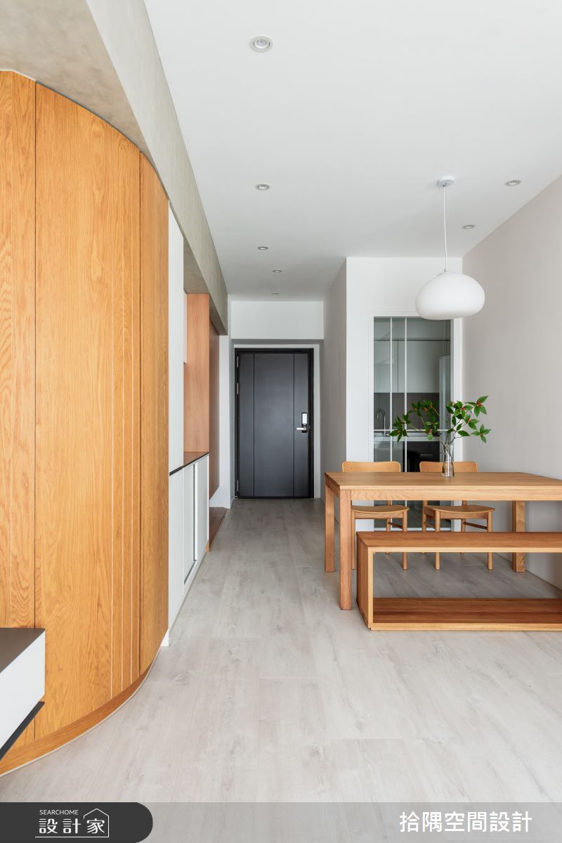 21坪新成屋(5年以下)＿療癒風餐廳案例圖片＿拾隅空間設計＿拾隅_木色韻律 MUJI Holic | 療癒風之6