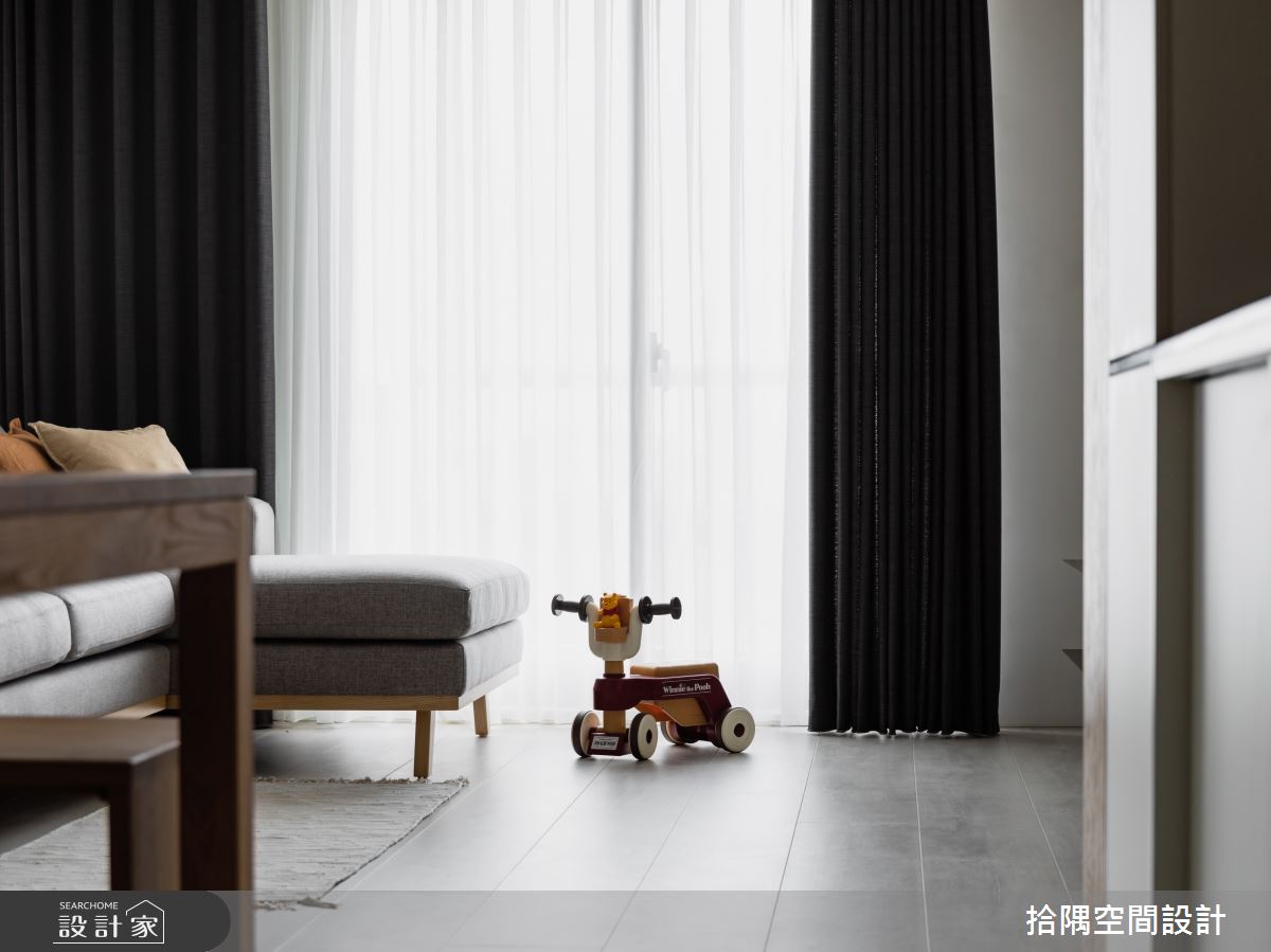 21坪新成屋(5年以下)＿療癒風客廳案例圖片＿拾隅空間設計＿拾隅_木色韻律 MUJI Holic | 療癒風之11