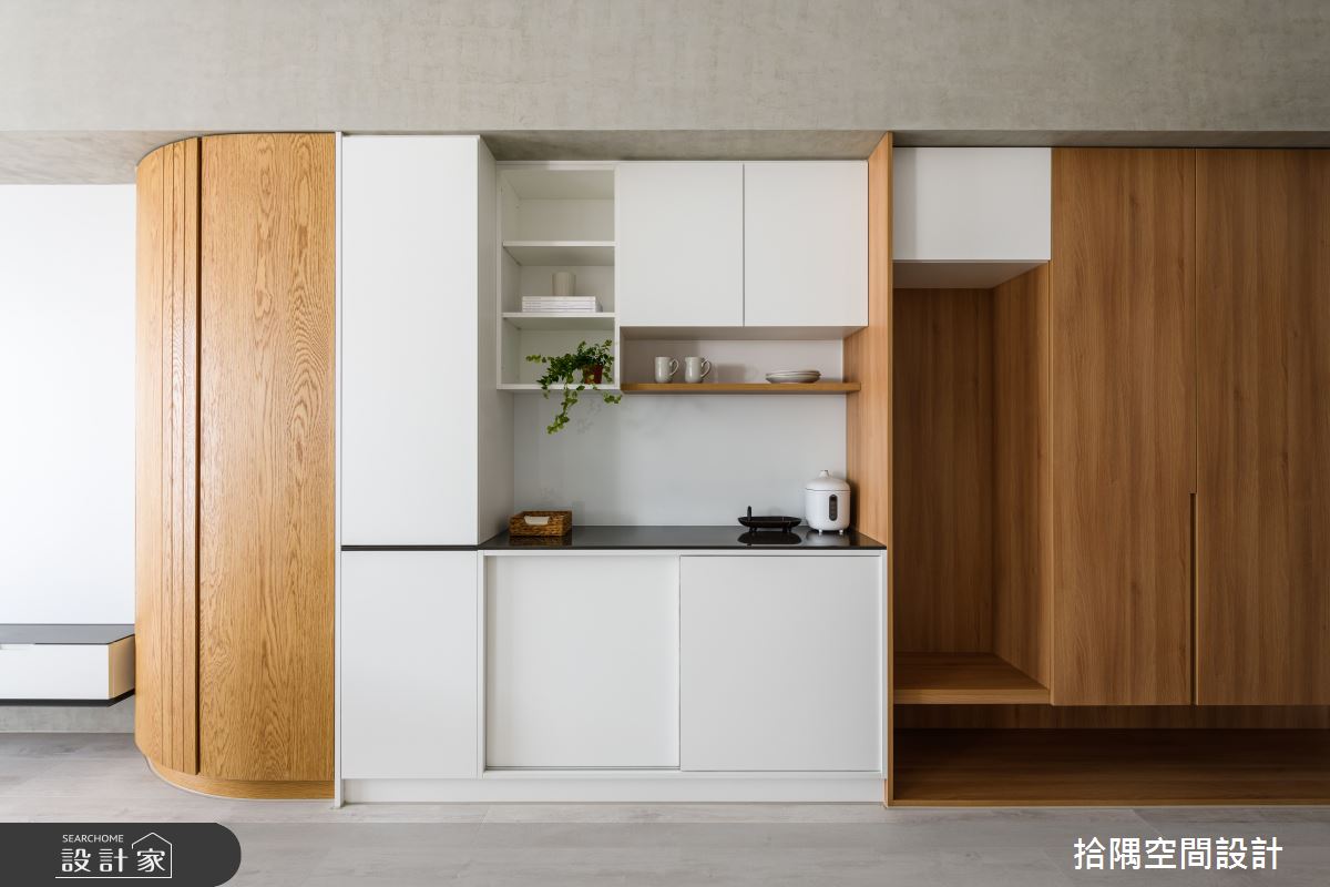 21坪新成屋(5年以下)＿療癒風餐廳案例圖片＿拾隅空間設計＿拾隅_木色韻律 MUJI Holic | 療癒風之5