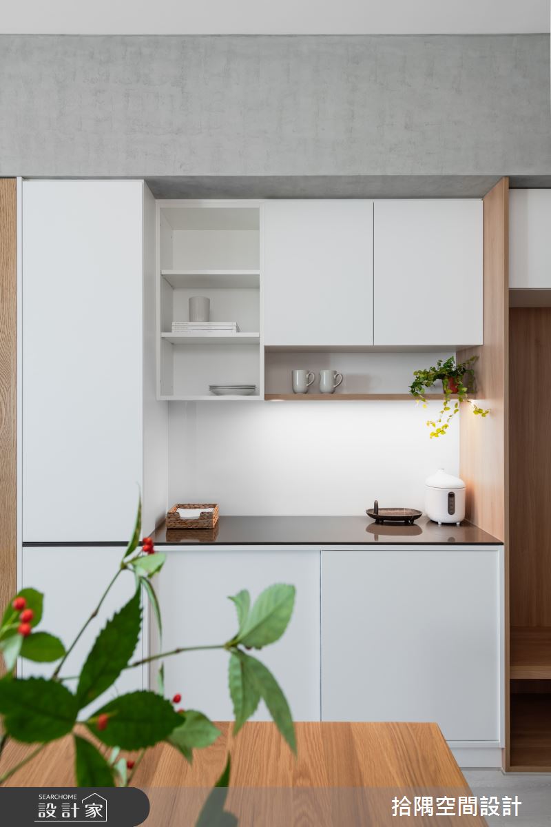 21坪新成屋(5年以下)＿療癒風餐廳案例圖片＿拾隅空間設計＿拾隅_木色韻律 MUJI Holic | 療癒風之8