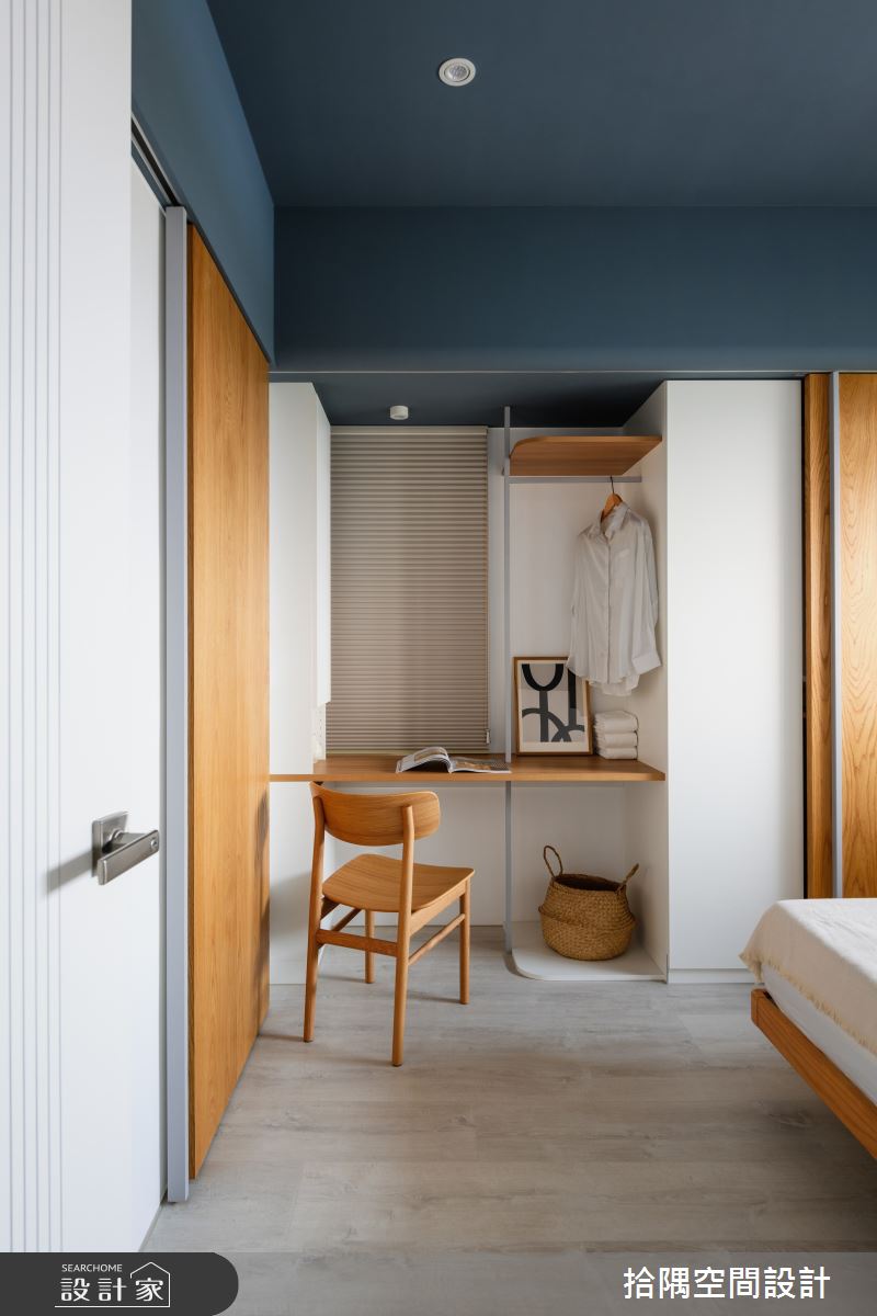 21坪新成屋(5年以下)＿療癒風臥室案例圖片＿拾隅空間設計＿拾隅_木色韻律 MUJI Holic | 療癒風之17