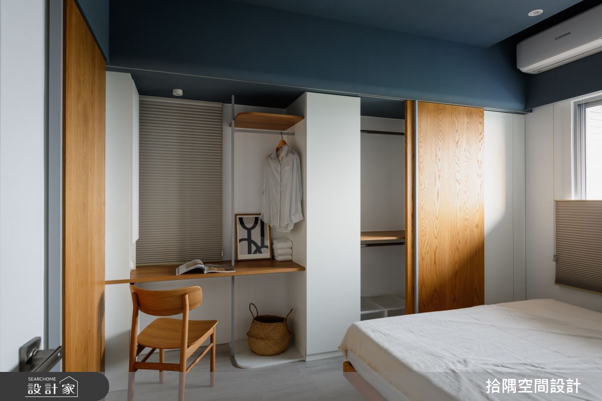21坪新成屋(5年以下)＿療癒風臥室案例圖片＿拾隅空間設計＿拾隅_木色韻律 MUJI Holic | 療癒風之19