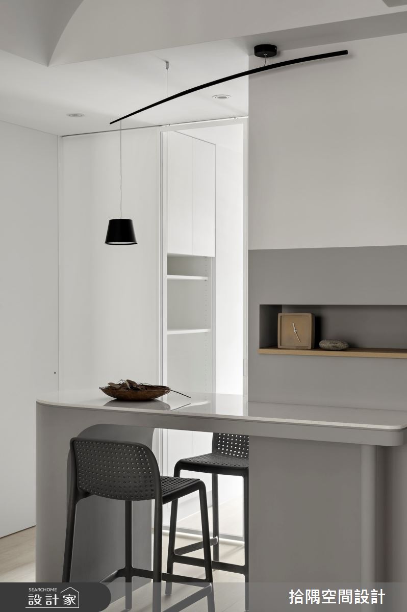 17坪新成屋(5年以下)＿現代風餐廳案例圖片＿拾隅空間設計＿拾隅_半壁攏色 Colors Halfway｜現代風之5