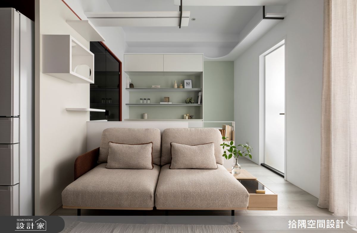 10坪新成屋(5年以下)＿北歐風客廳案例圖片＿拾隅空間設計＿拾隅_己境 Own Space | 北歐風之3