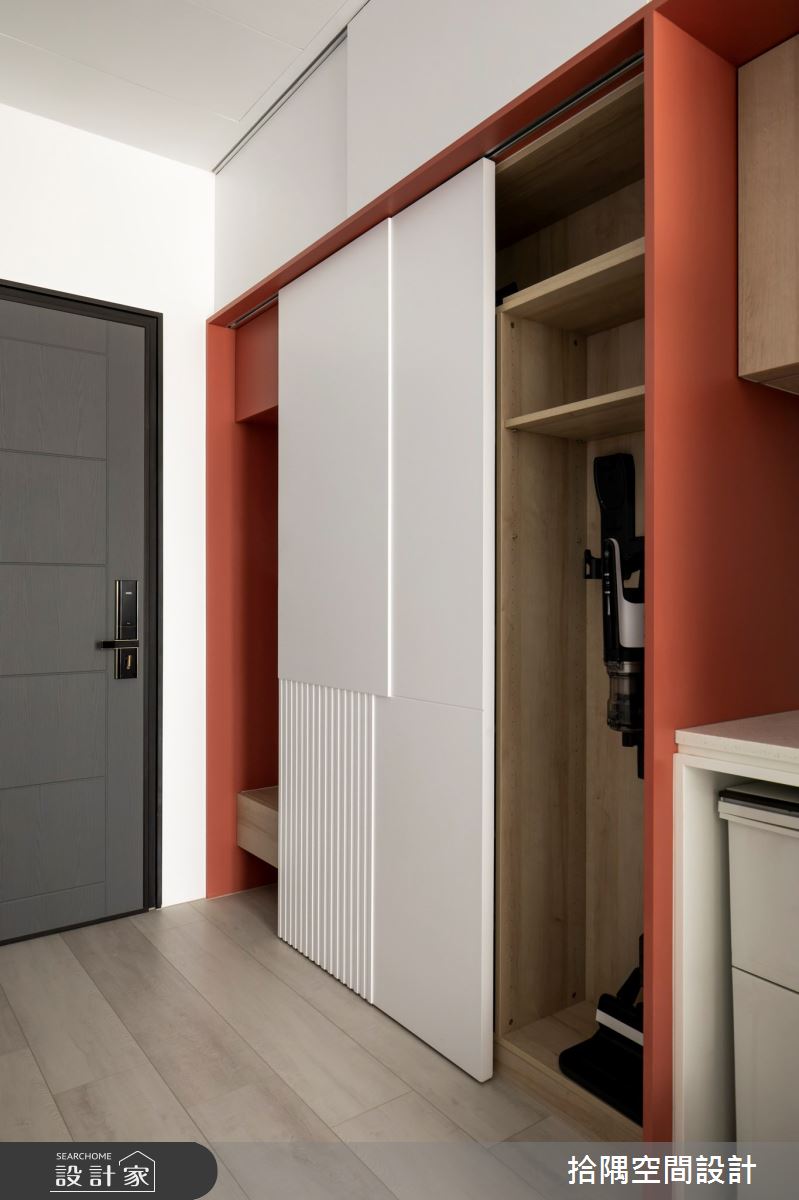10坪新成屋(5年以下)＿北歐風玄關案例圖片＿拾隅空間設計＿拾隅_己境 Own Space | 北歐風之6