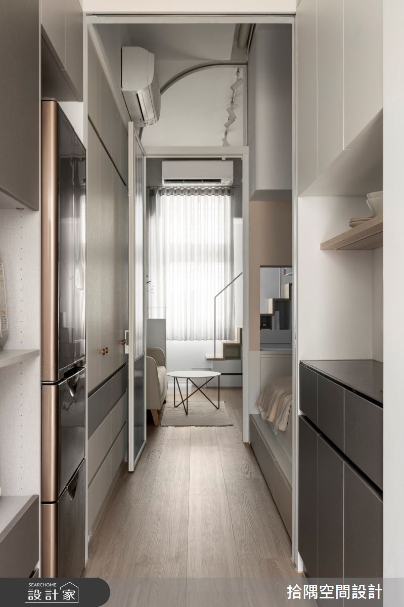 12坪老屋(16~30年)＿混搭風廚房案例圖片＿拾隅空間設計＿拾隅_心町 Heart Field | 混搭風之17