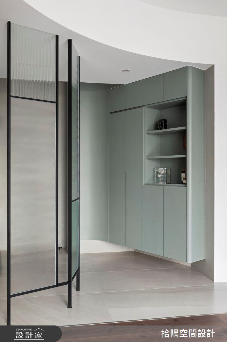 20坪老屋(16~30年)＿混搭風玄關案例圖片＿拾隅空間設計＿拾隅_知性質所 Intellectual Space | 混搭風之9