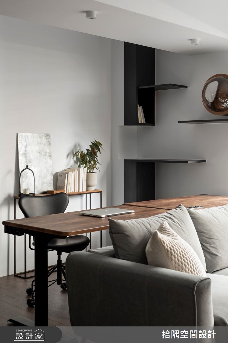 20坪老屋(16~30年)＿混搭風書房工作區案例圖片＿拾隅空間設計＿拾隅_知性質所 Intellectual Space | 混搭風之10